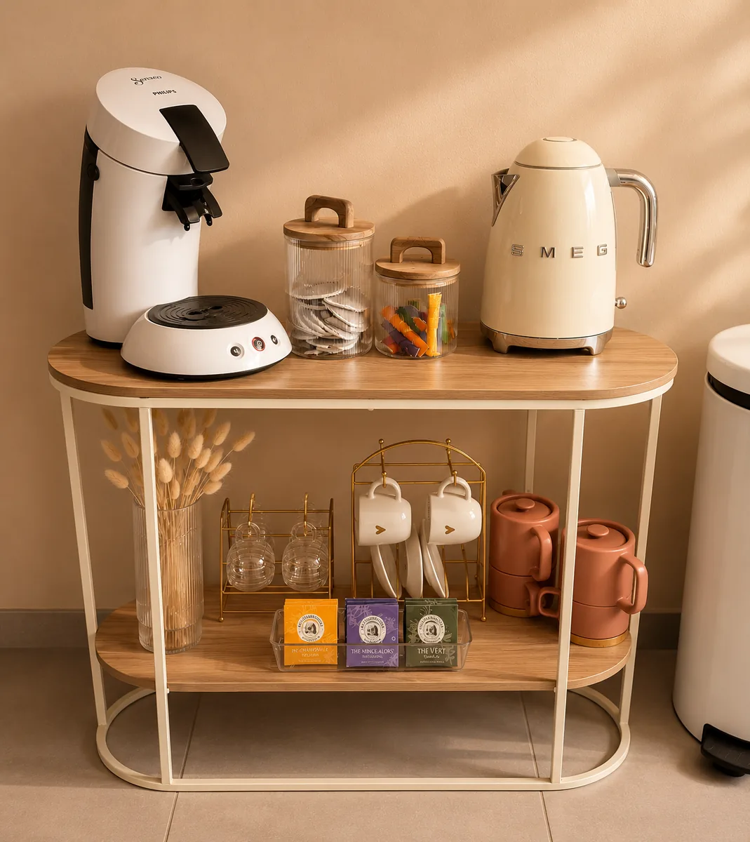 Coin café et boissons pour les clientes